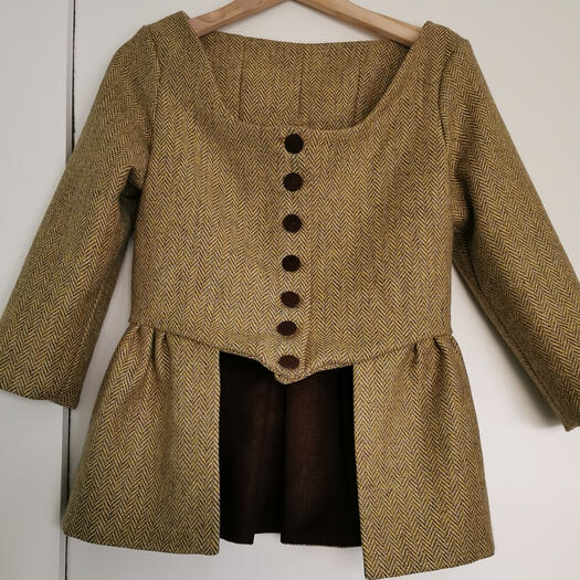 Tweed bodice